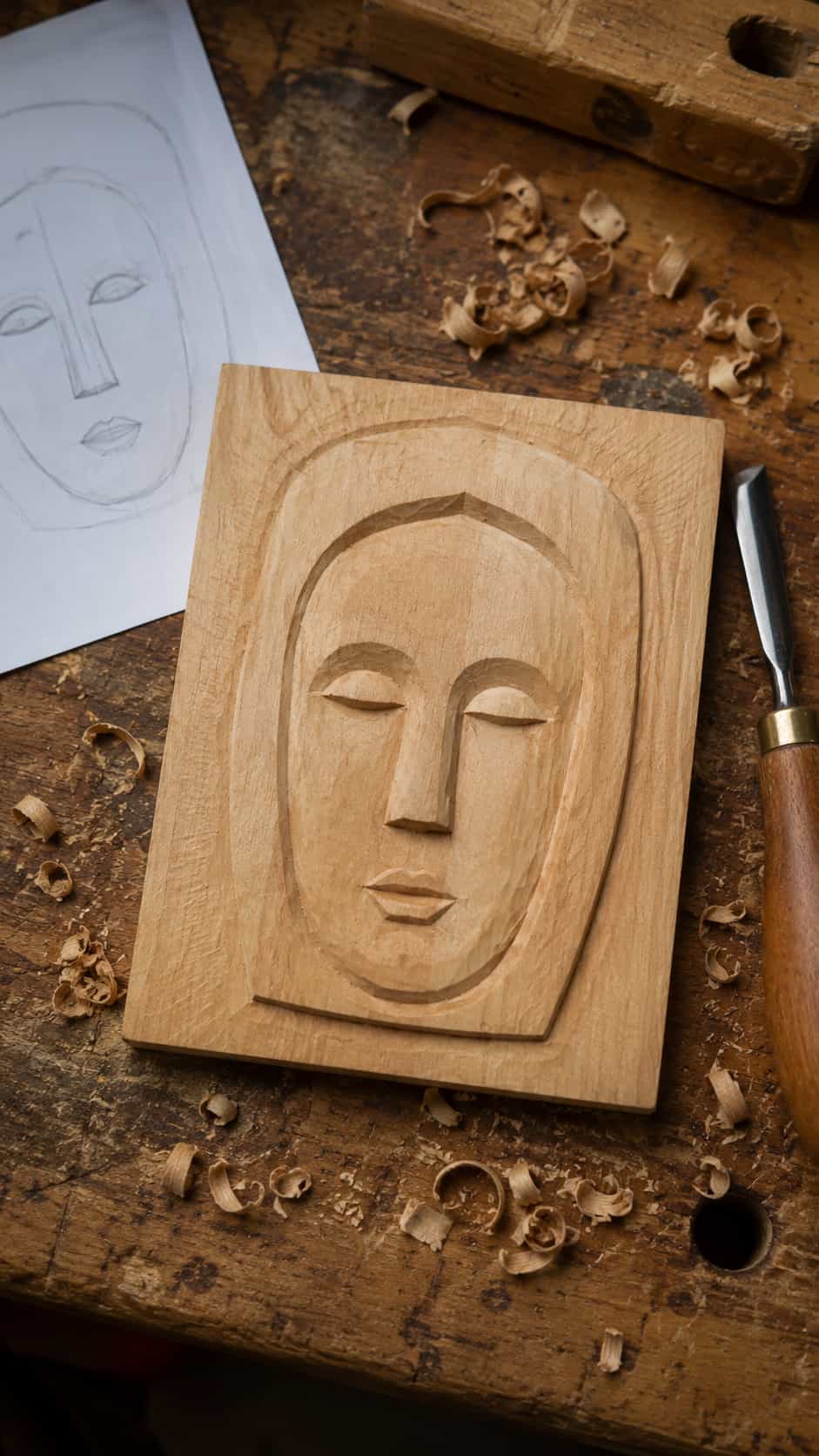 Simple Mask Face Pattern