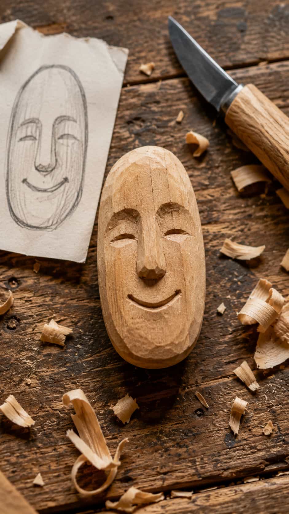 Simple Smiling Face Pattern