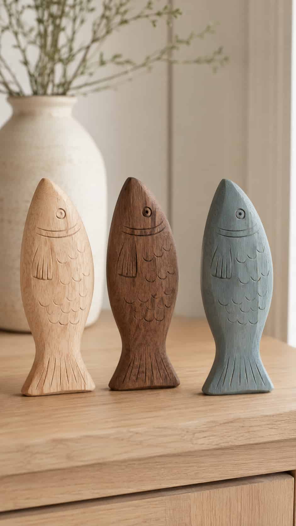Simple Wooden Fish
