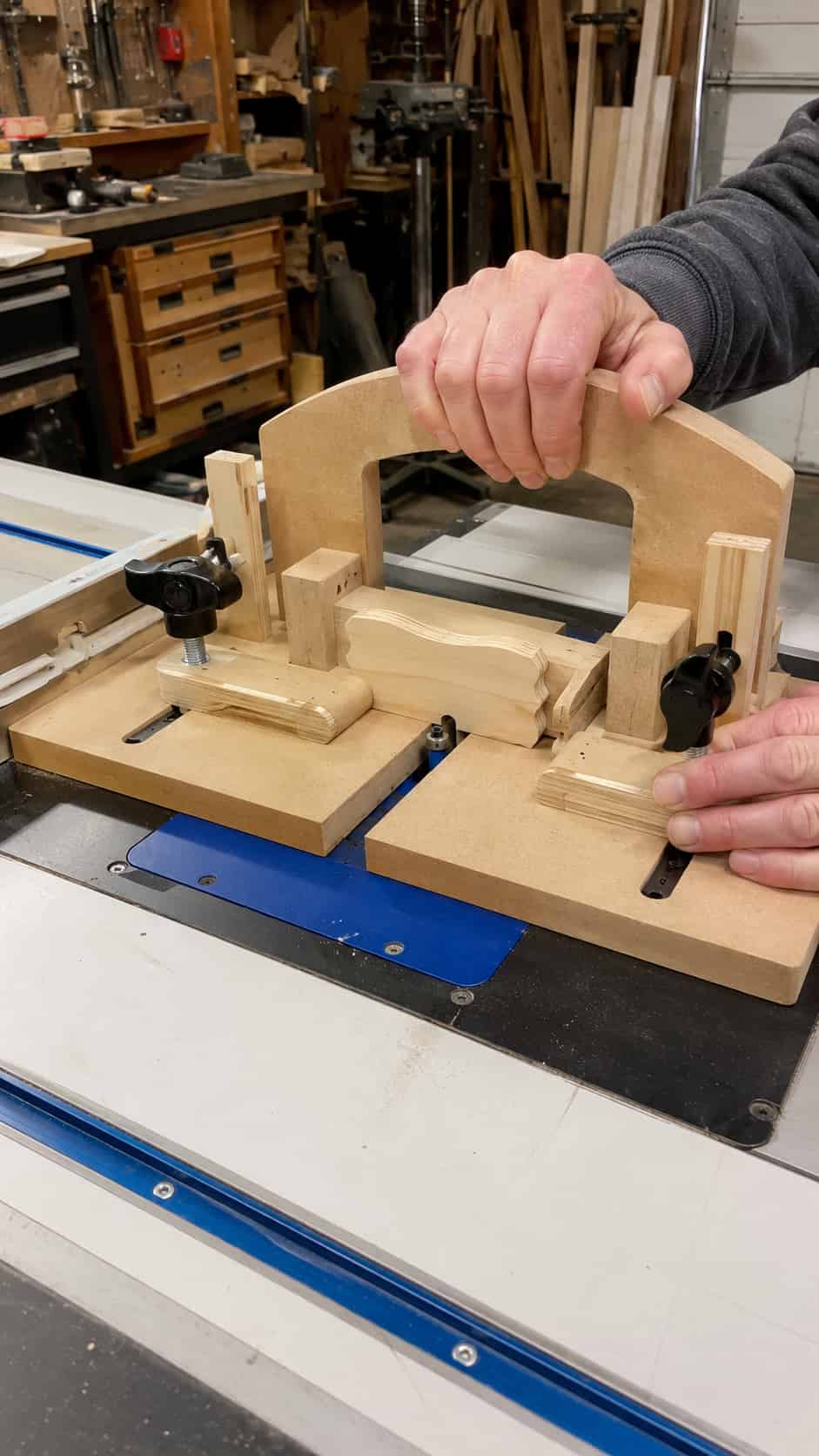 Small-Parts Holding Jig