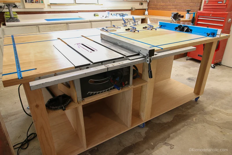 The All-In-One Table Saw & Router Workbench