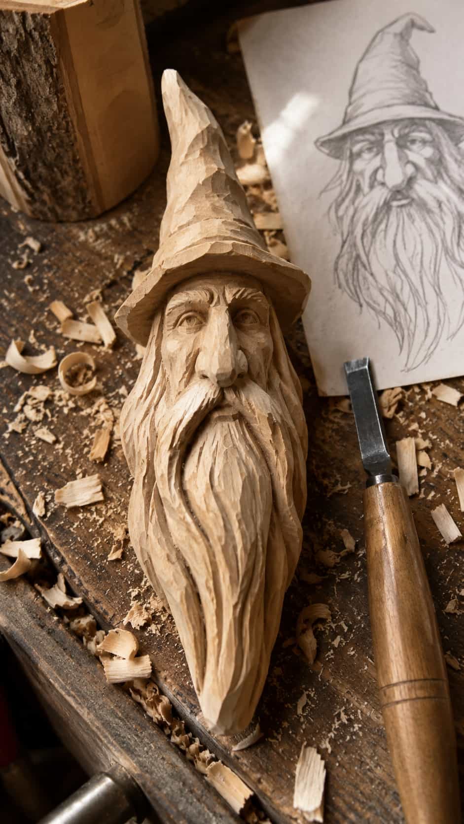 Wizard Face Pattern