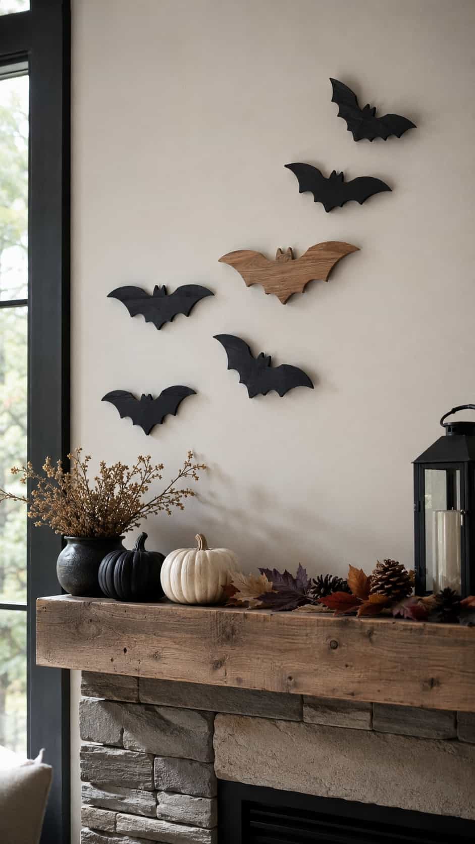 Wooden Bat Decorations