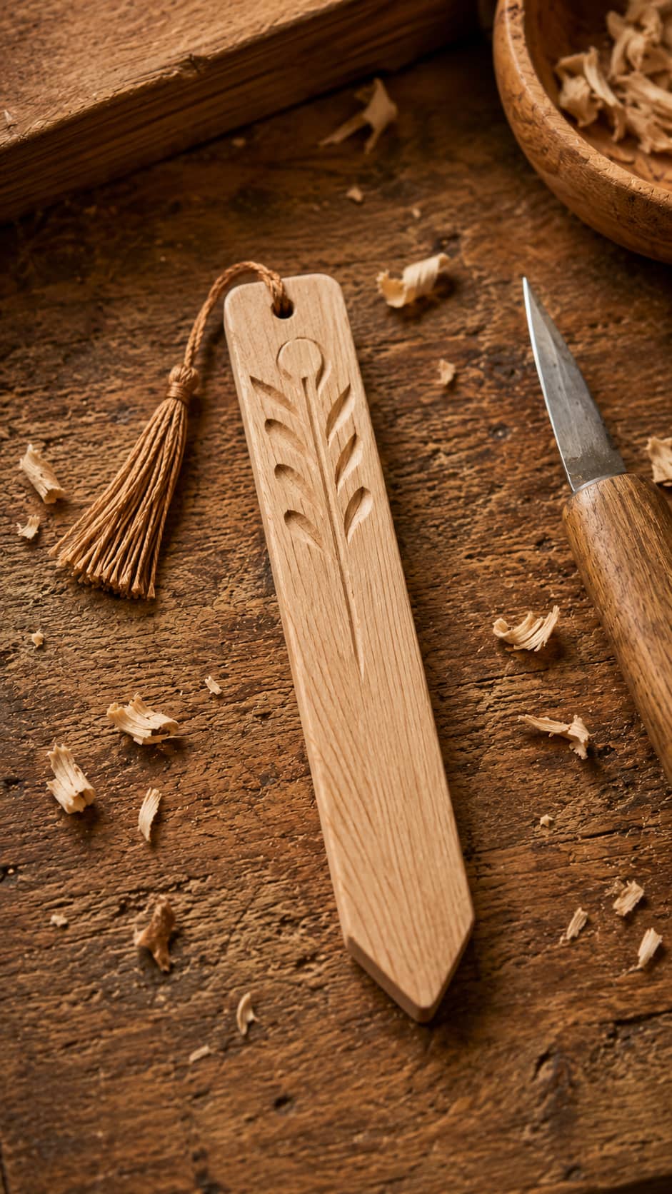 Wooden Bookmark Pattern