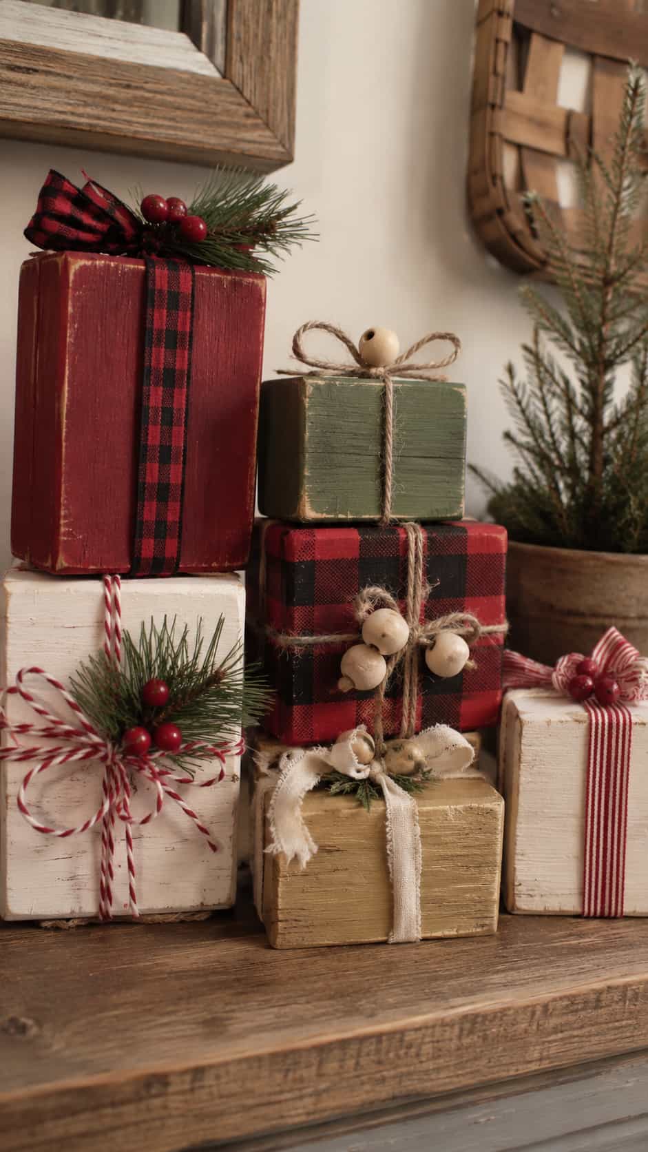 Wooden Gift Blocks