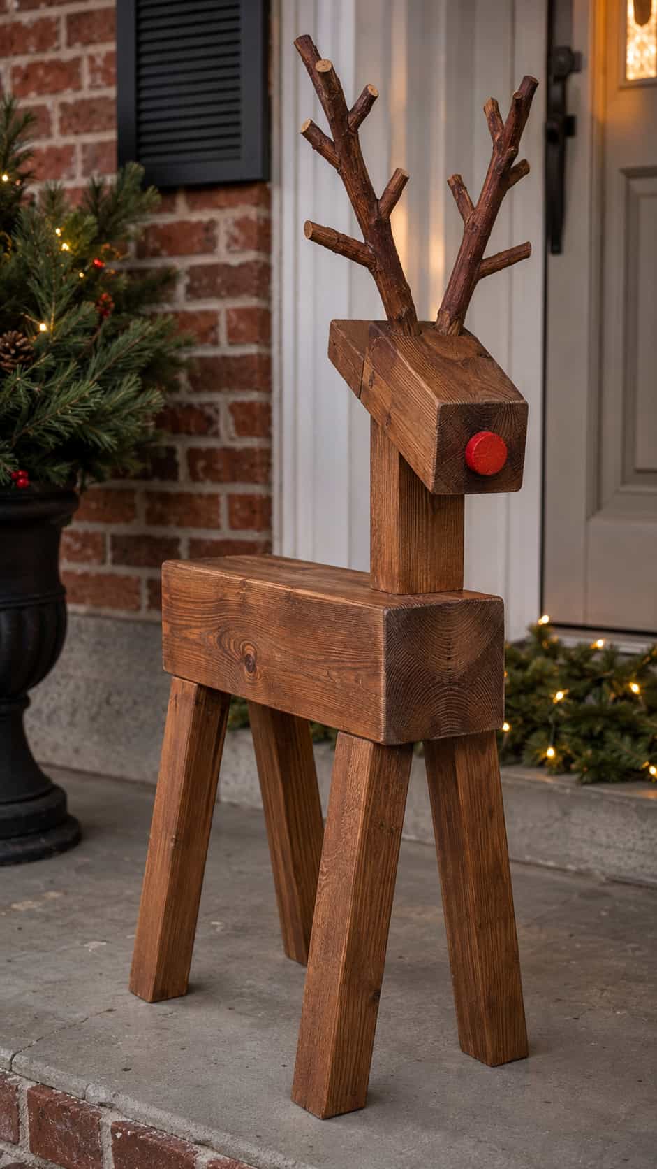 Wooden Reindeer