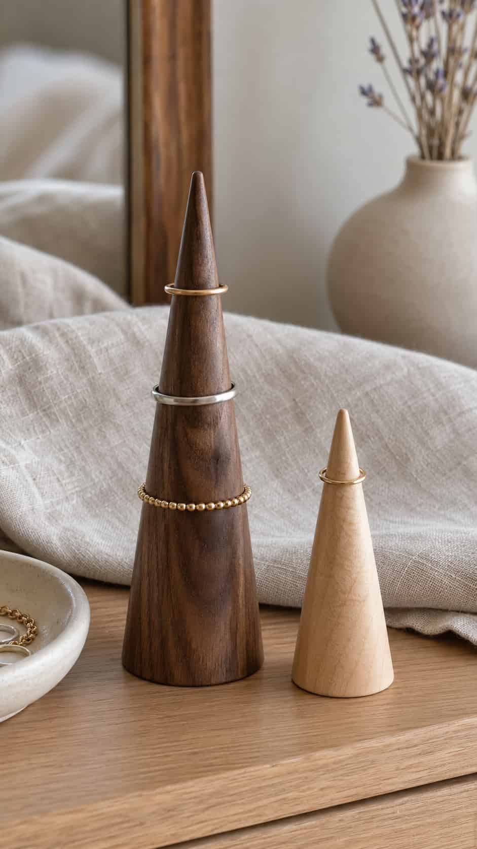 Wooden Ring Cone