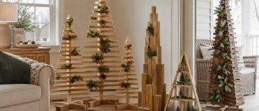 diy wooden christmas tree ideas