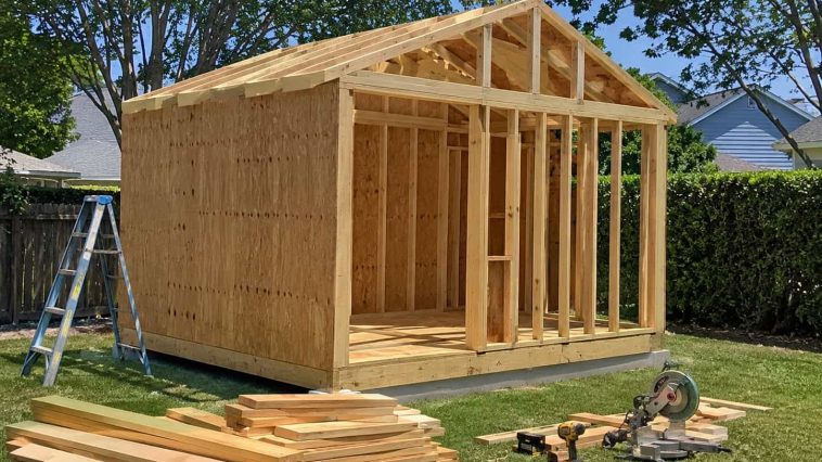 build a shed from scratch
