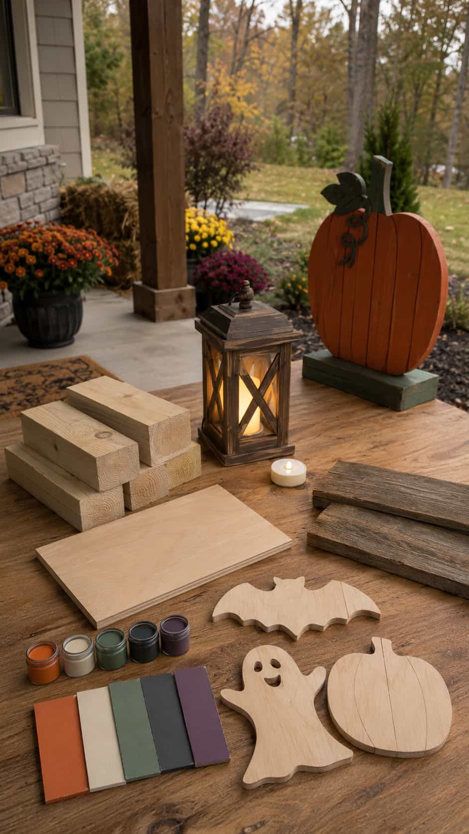 making Halloween Wood Projects