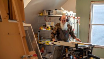 table saw workbench