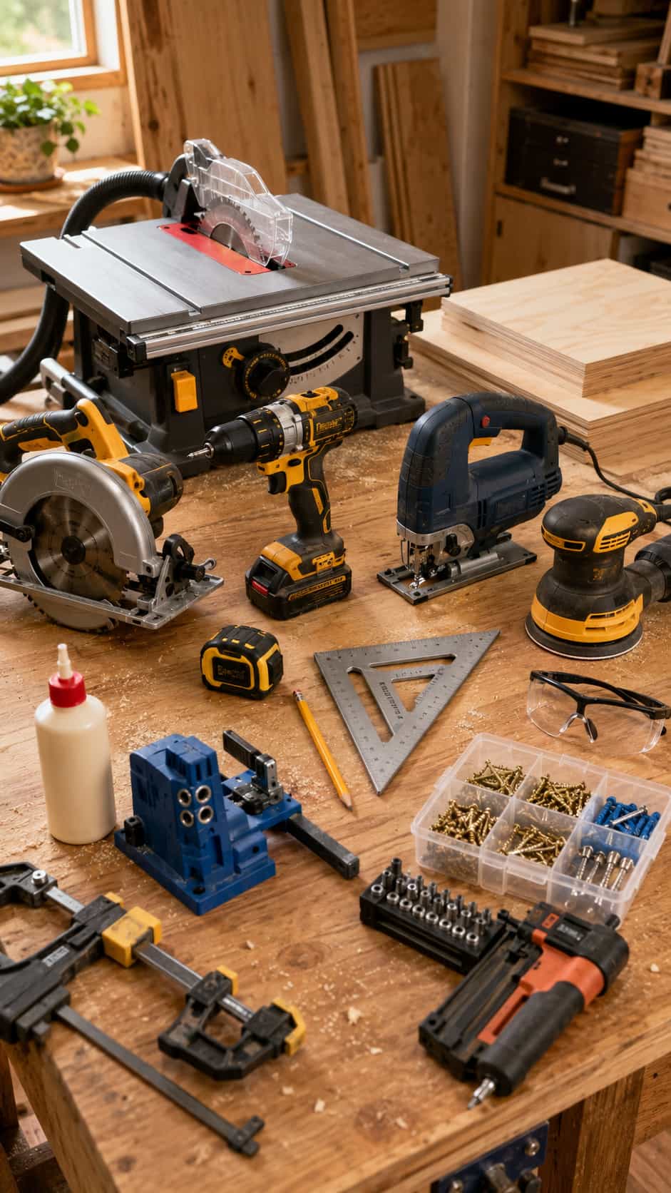 tools for plywood projects