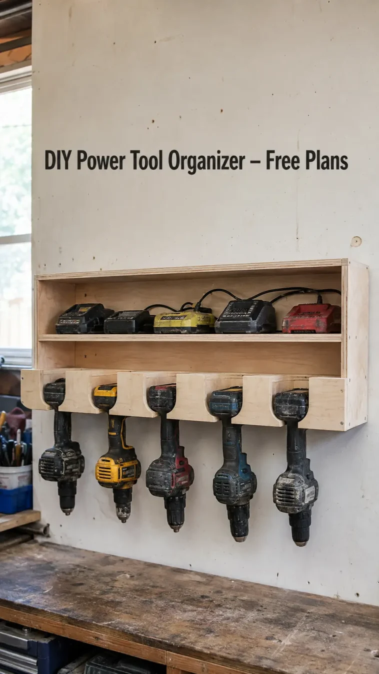 power tool organizer