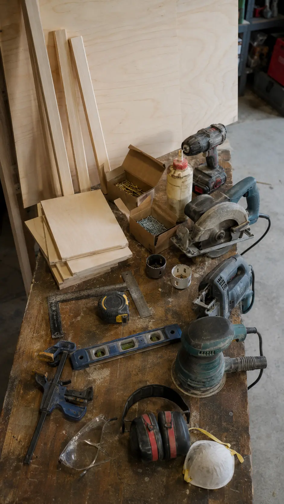 materials and tools