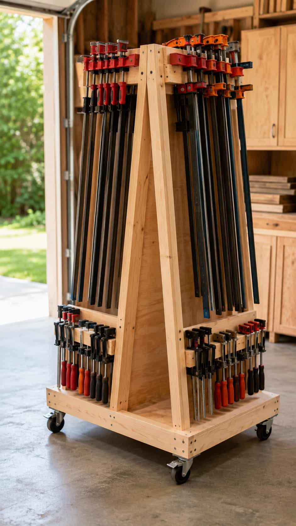 Rolling Clamp Rack