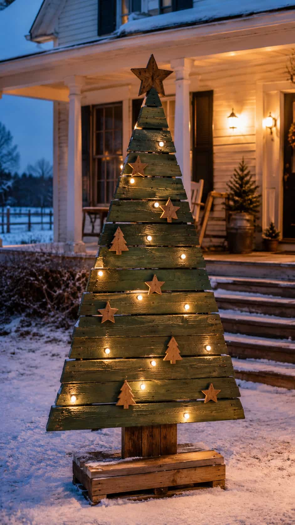 Pallet Wood Christmas Tree