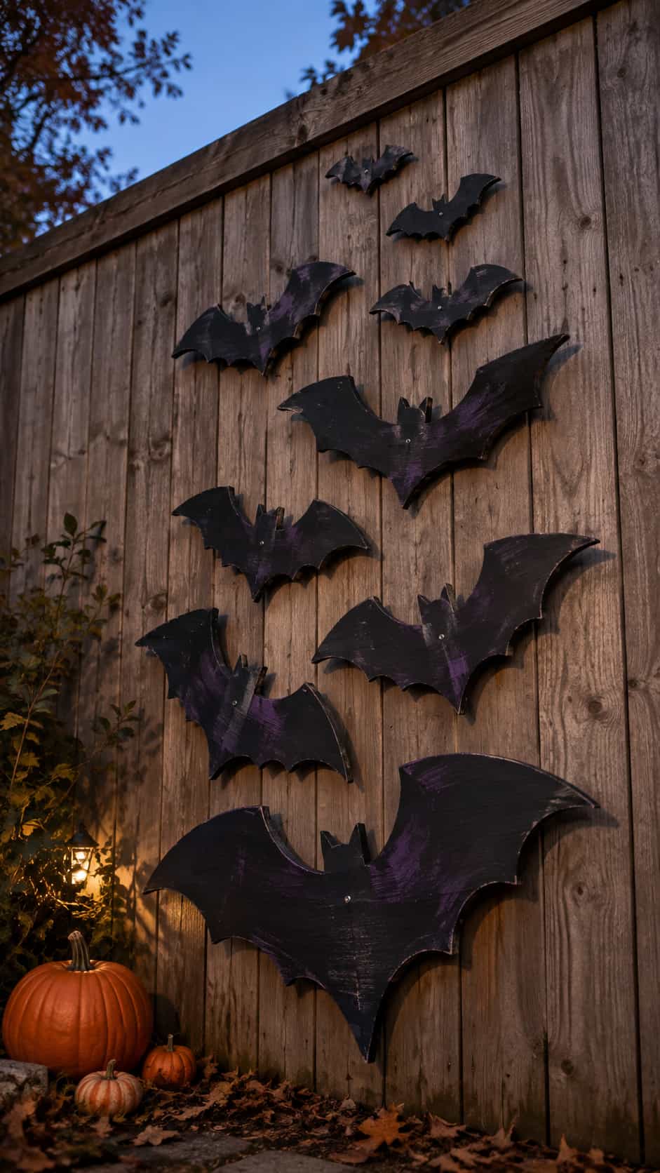 Bat Swarm in Multiple Sizes
