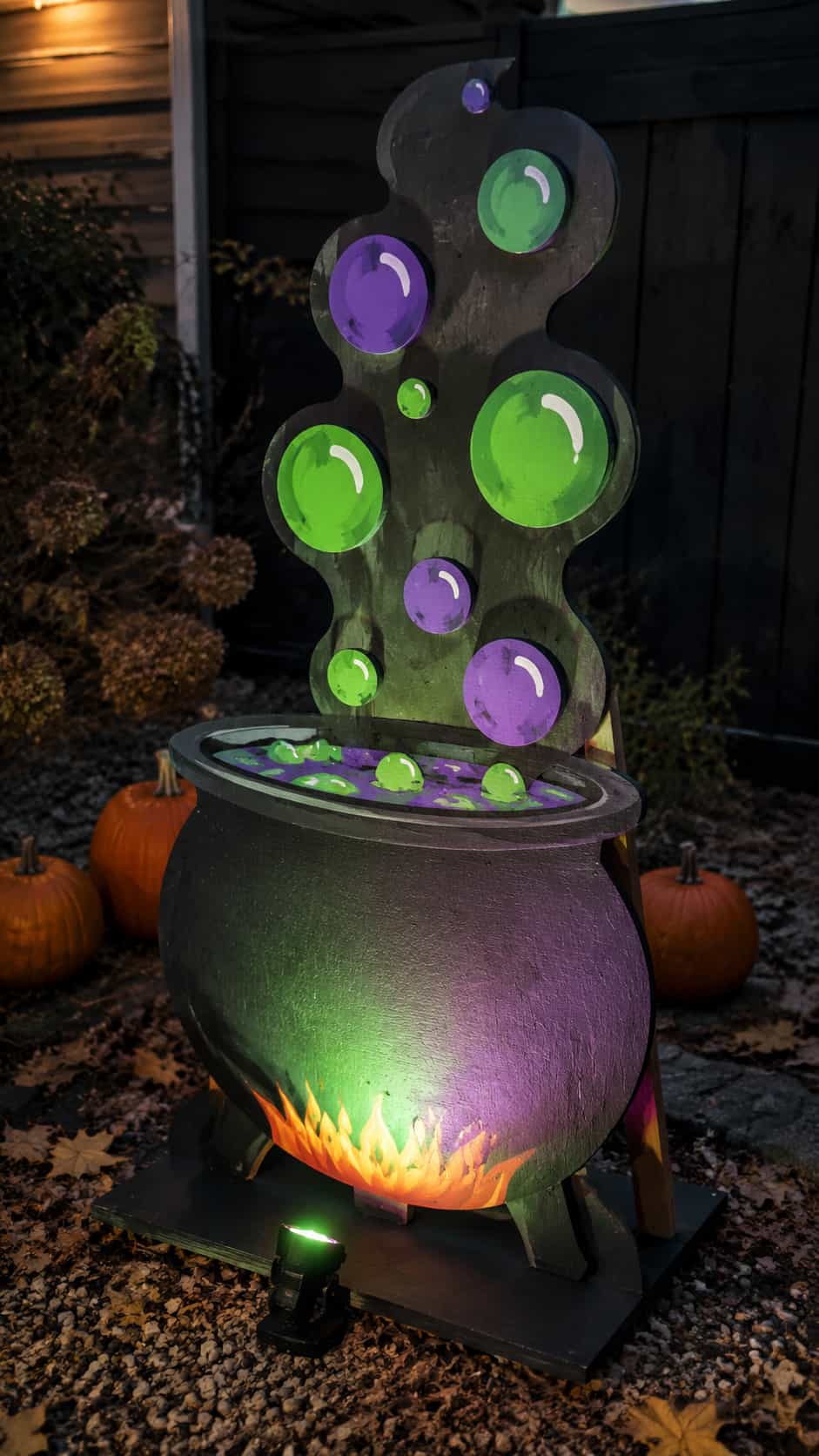 Cauldron With Rising Bubbles