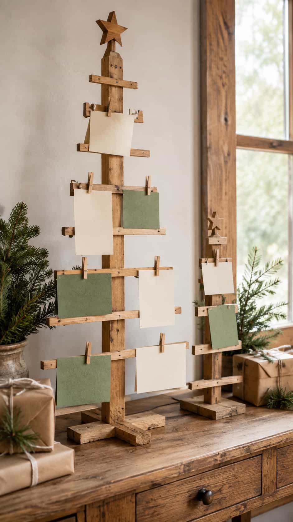 Christmas Card Display Trees