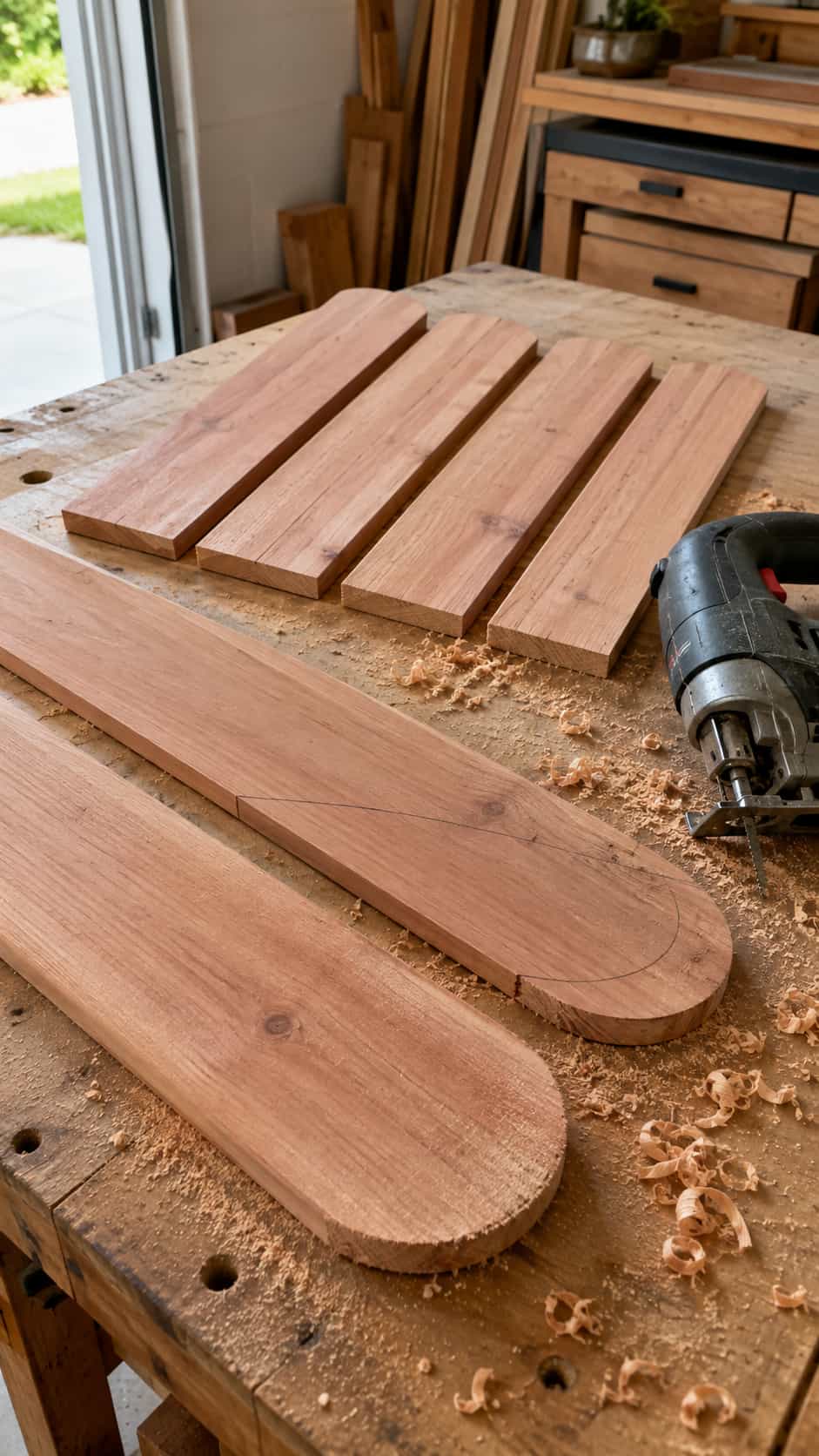 DIY Adirondack Chair Step2