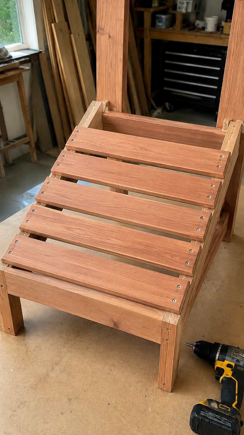 DIY Adirondack Chair Step7