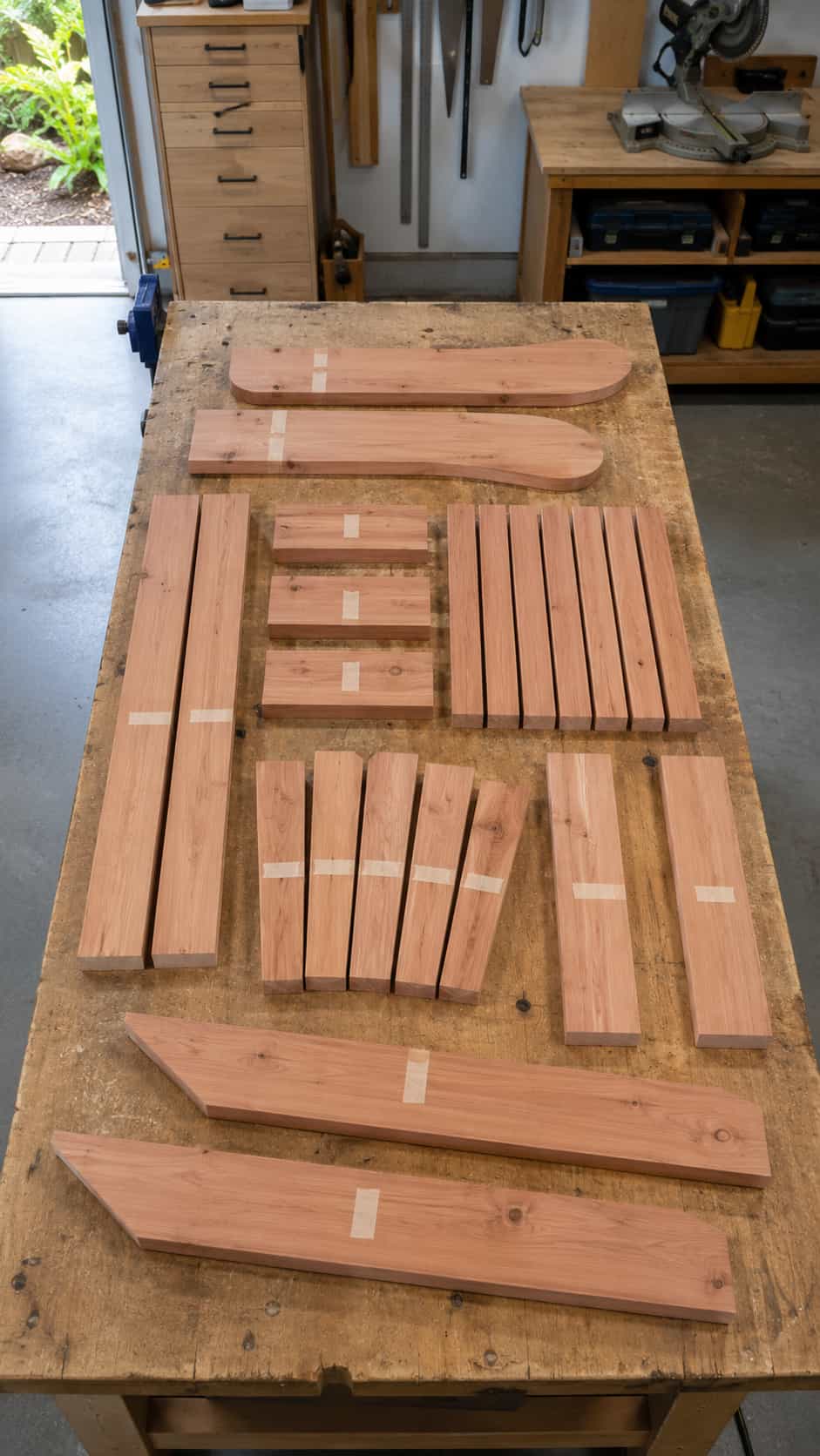 DIY Adirondack Chair step1