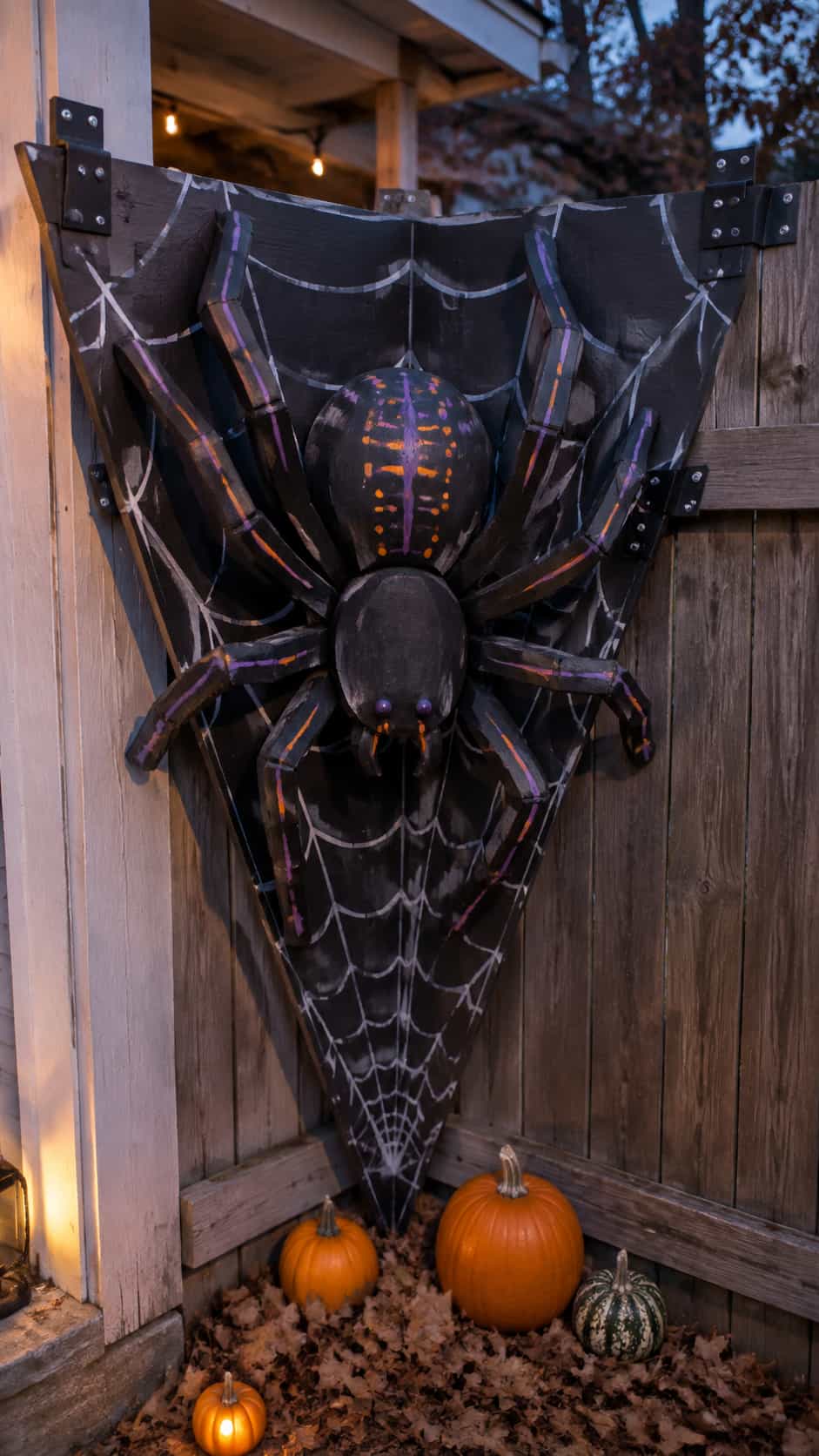 Giant Spider and Web Corner