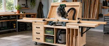 Miter Saw Station Plans