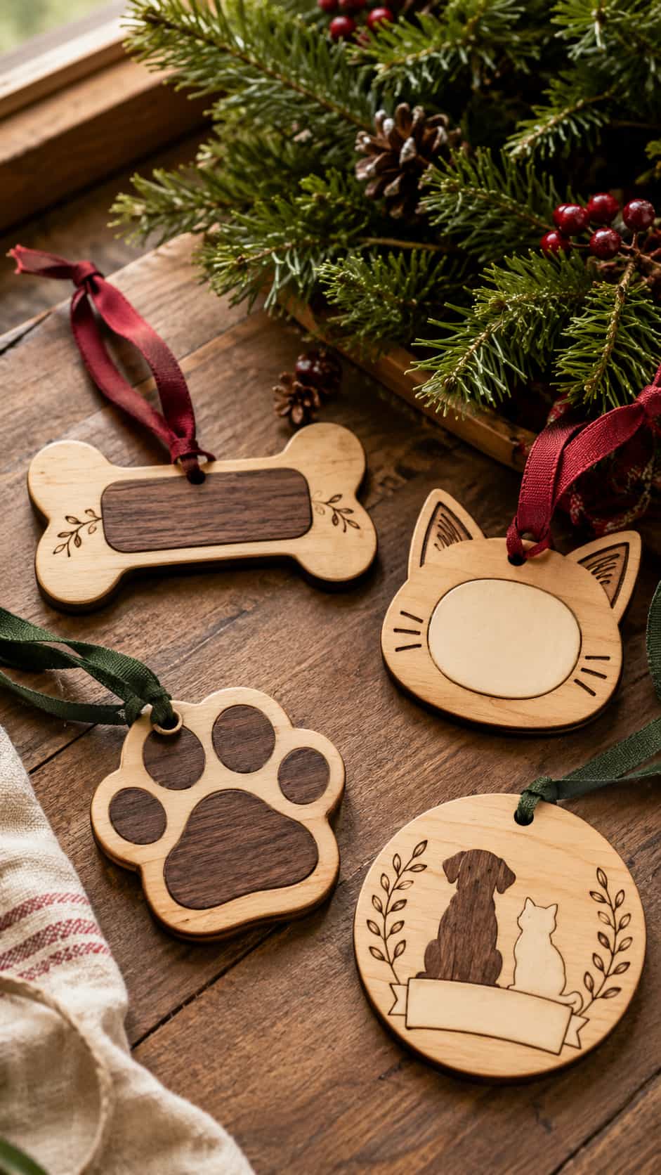 Personalized Pet Christmas Ornaments