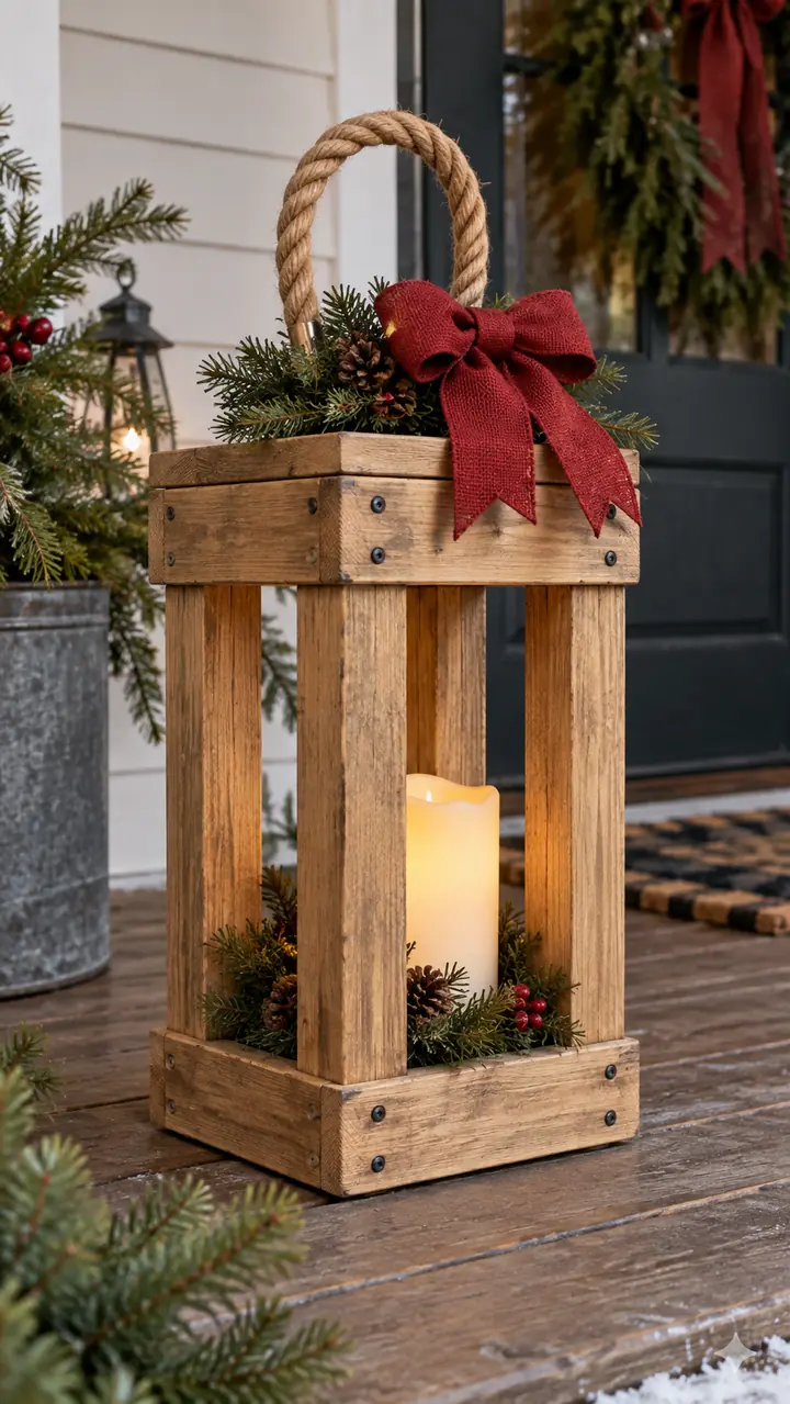 2×4 Holiday Lantern