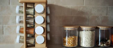 Wooden Spice Rack