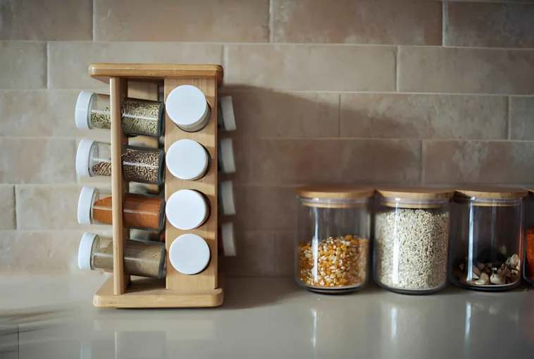 Wooden Spice Rack